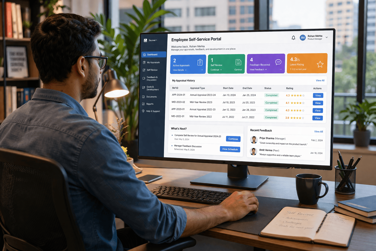 Employee Self-Service Portal